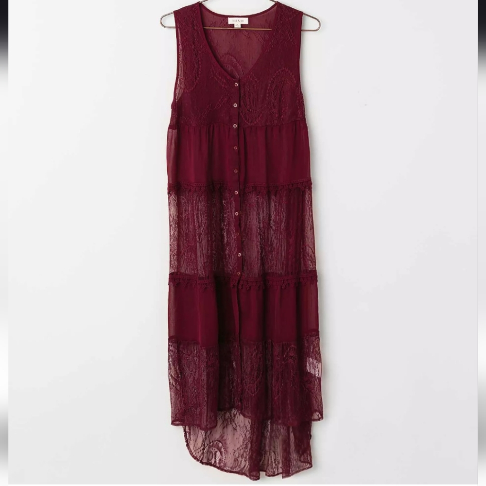 Taylor & Sage Duster Vest from Buckle size Small NWT